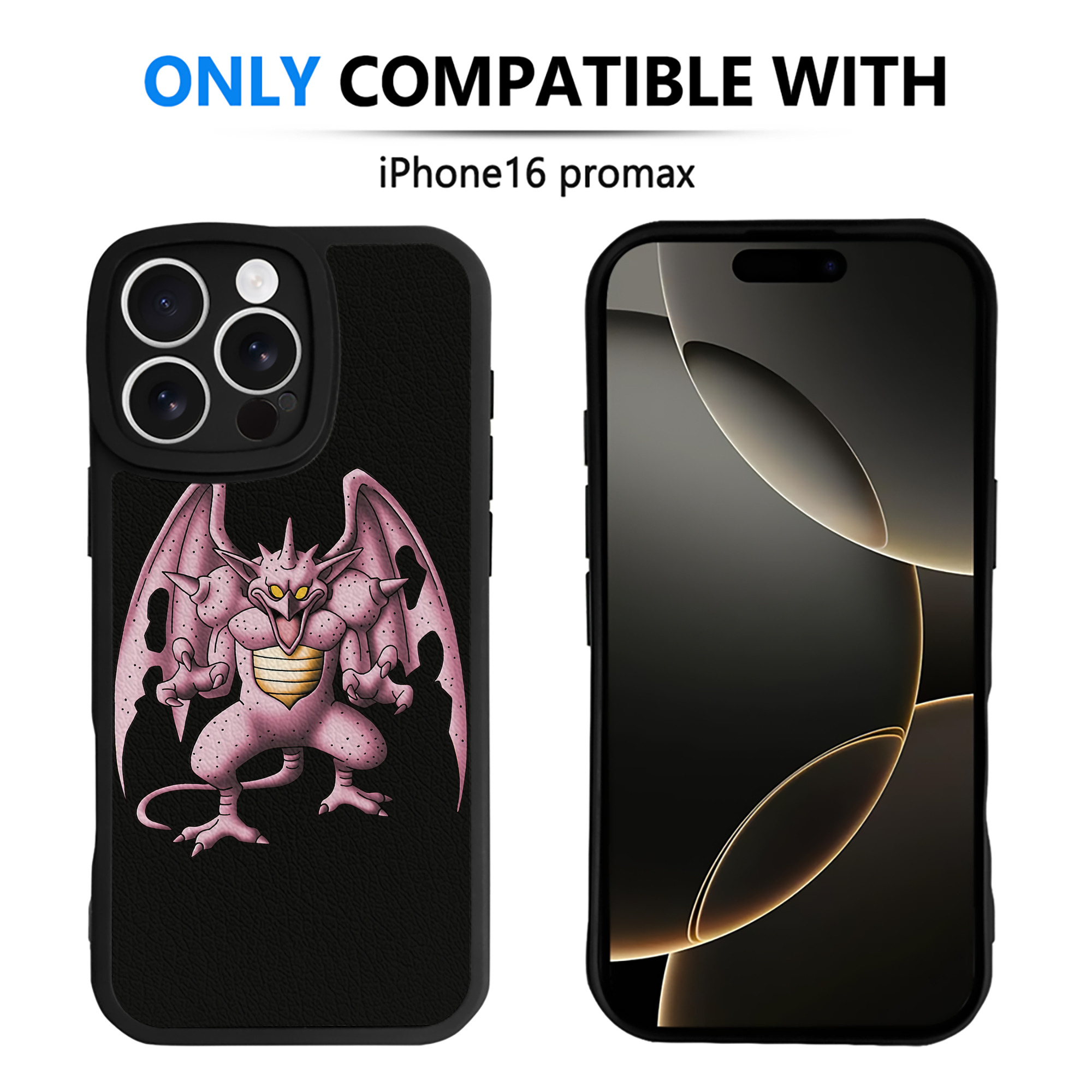 （画像用） ドラゴンクエスト Doragon Kuesuto Dragon Quest 【iPhone 16シリーズ対応】シリコンスマホケース（レザー調） 材質：シリコン